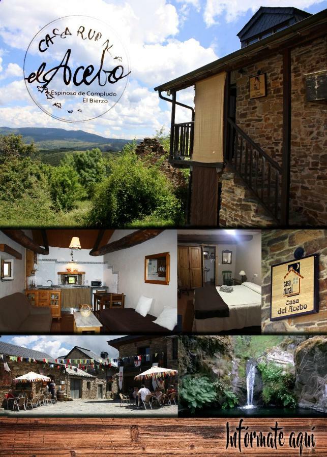 Casa Rural Del Acebo Espinoso de Compludo Eksteriør billede